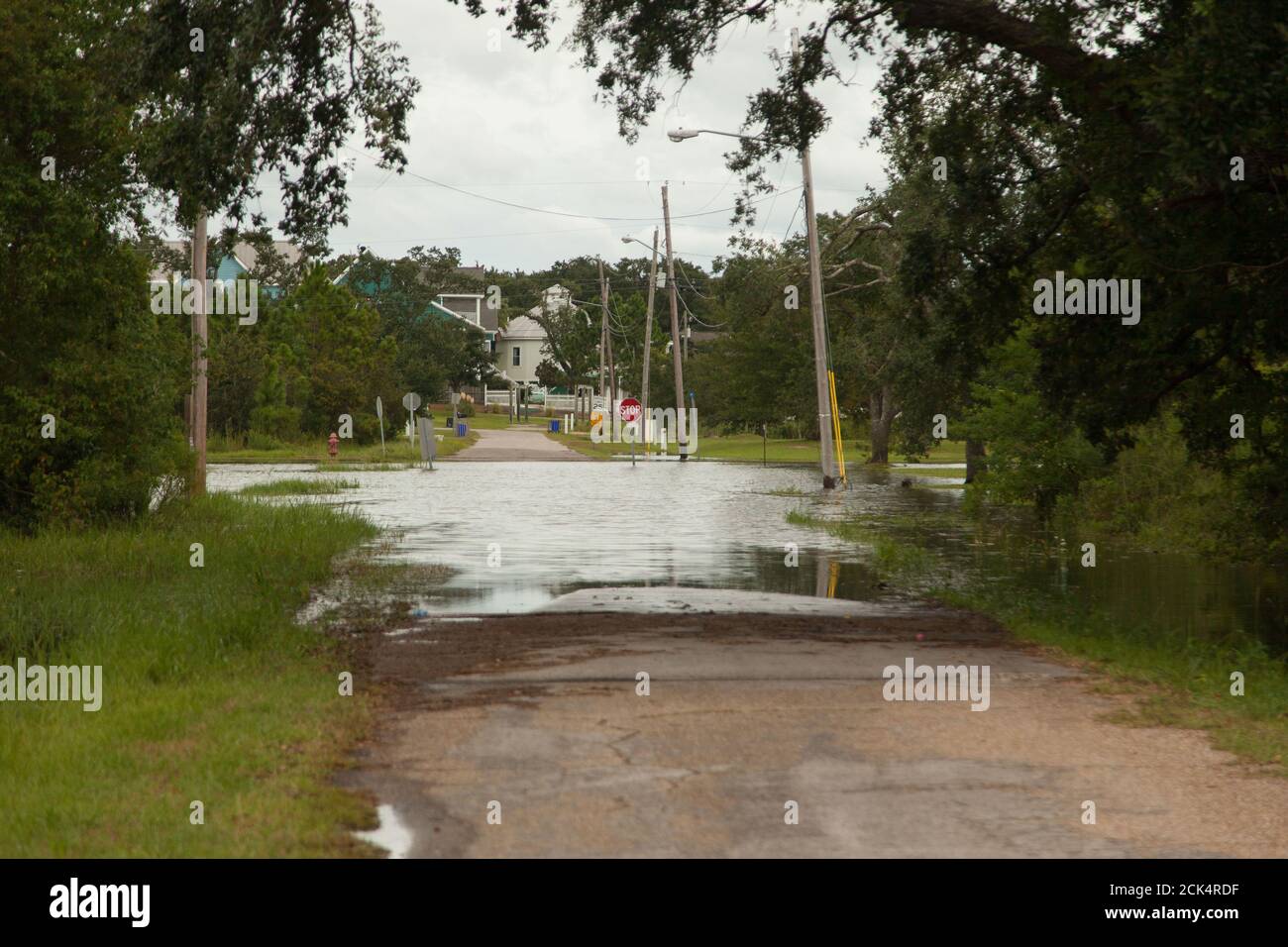 Waveland, Mississippi, USA. 14th Sep, 2020. Sept. 14, 2020, Bay St