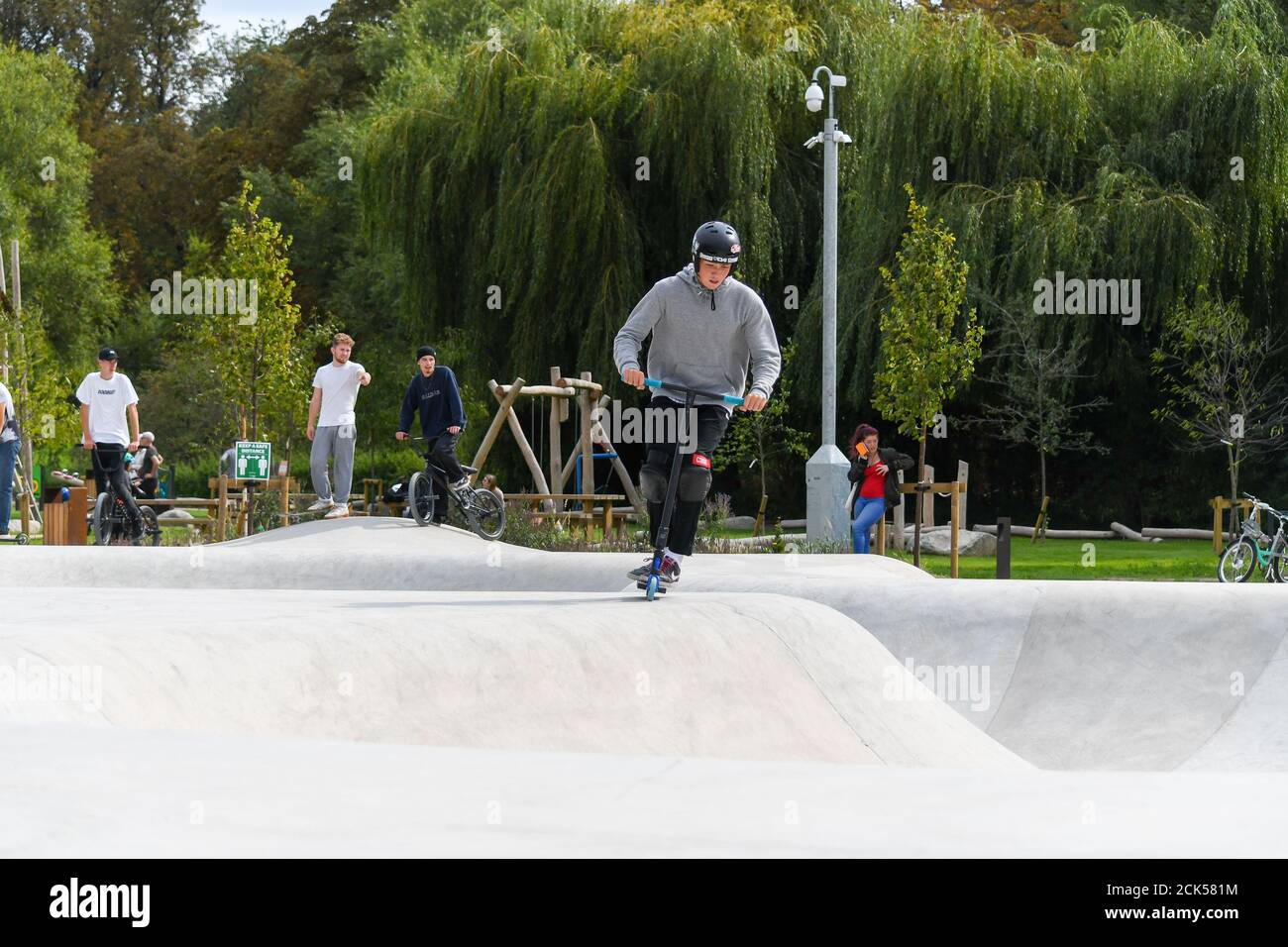 Oxhey Activity Park was officially opened on the 11th September 2020