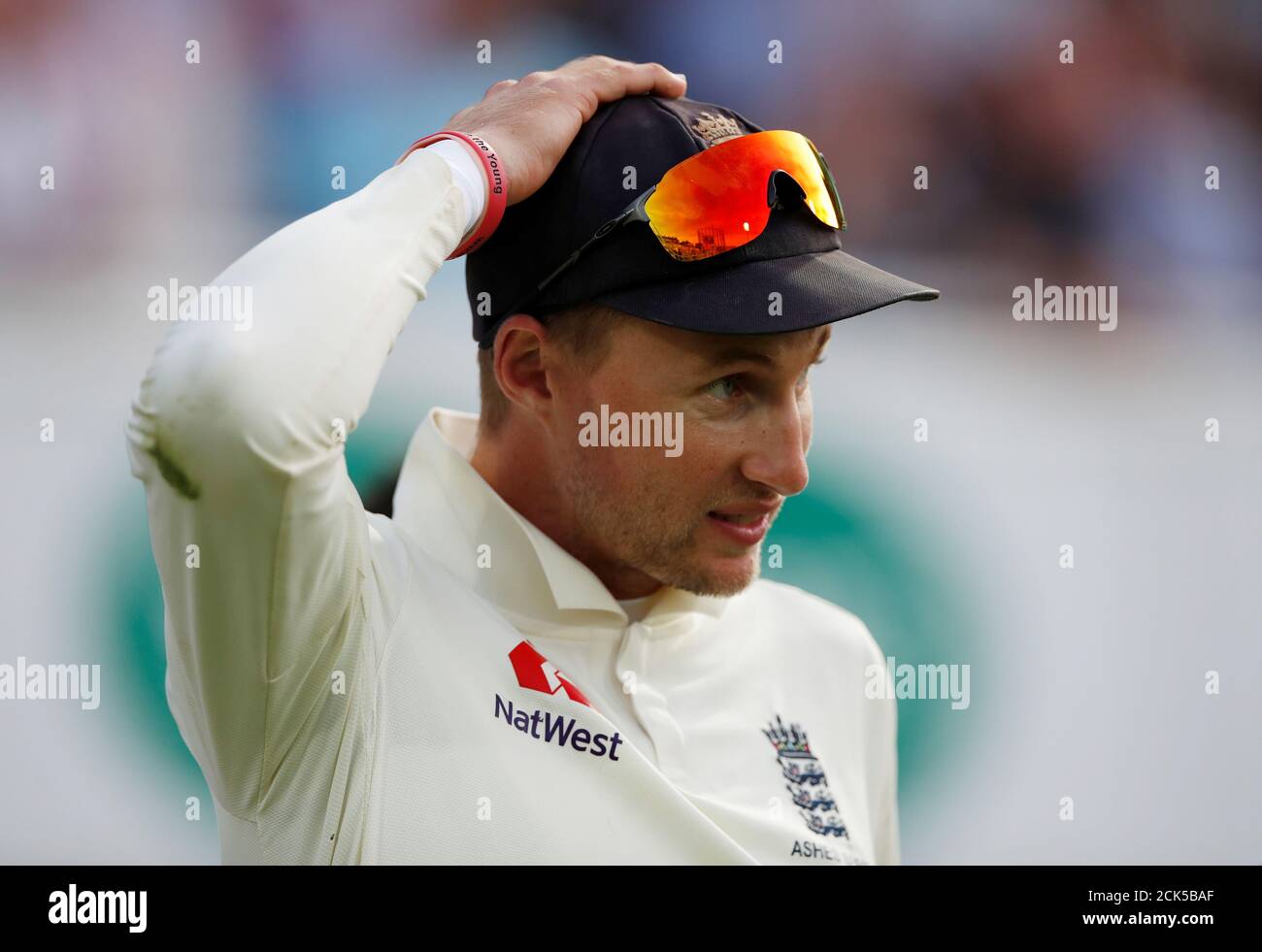 Cricket - Ashes 2019 - Fifth Test - England v Australia - Kia Oval, London, Britain - September 15, 2019  England's Joe Root during the end of series presentation  Action Images via Reuters/Paul Childs Stock Photo