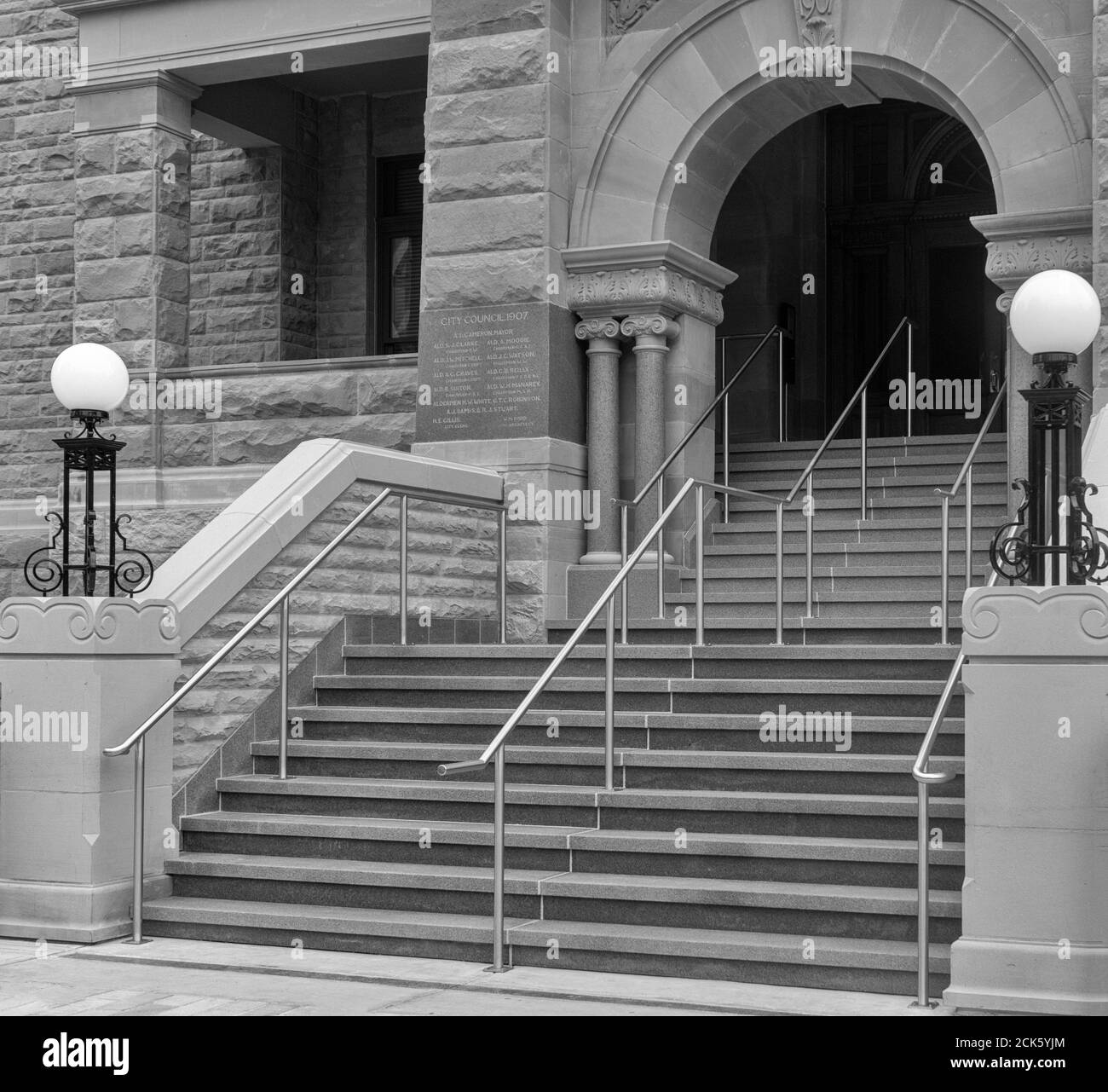 Old City Hall Calgary Alberta Stock Photo Alamy