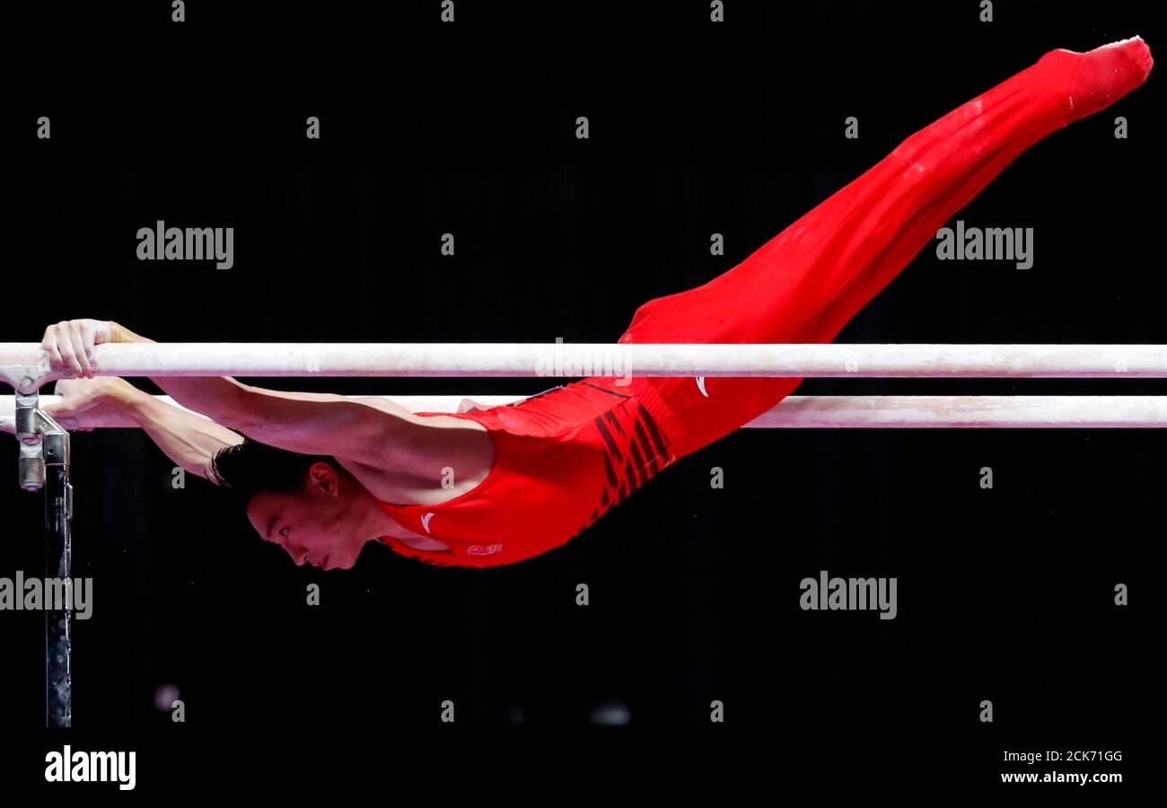 Artistic Gymnastics 18 Asian Games Men S Parallel Bars Final Jiexpo Kemayoran Hall D2 Jakarta Indonesia August 24 18 Zou Jingyuan Of China In Action Reuters Cathal Mcnaughton Stock Photo Alamy