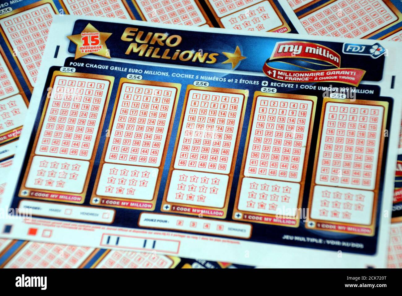 Euromillions draw hi-res stock photography and images - Alamy