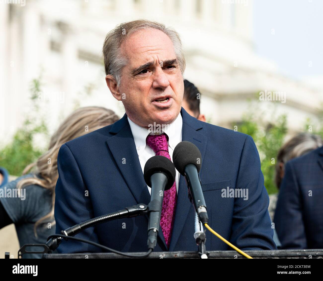 Washington, United States. 15th Sep, 2020. David Shulkin, Former United States Secretary of Veterans Affairs, at the U.S. Capitol advocating for legislation to assist veterans exposed to burn pits. Credit: SOPA Images Limited/Alamy Live News Stock Photo