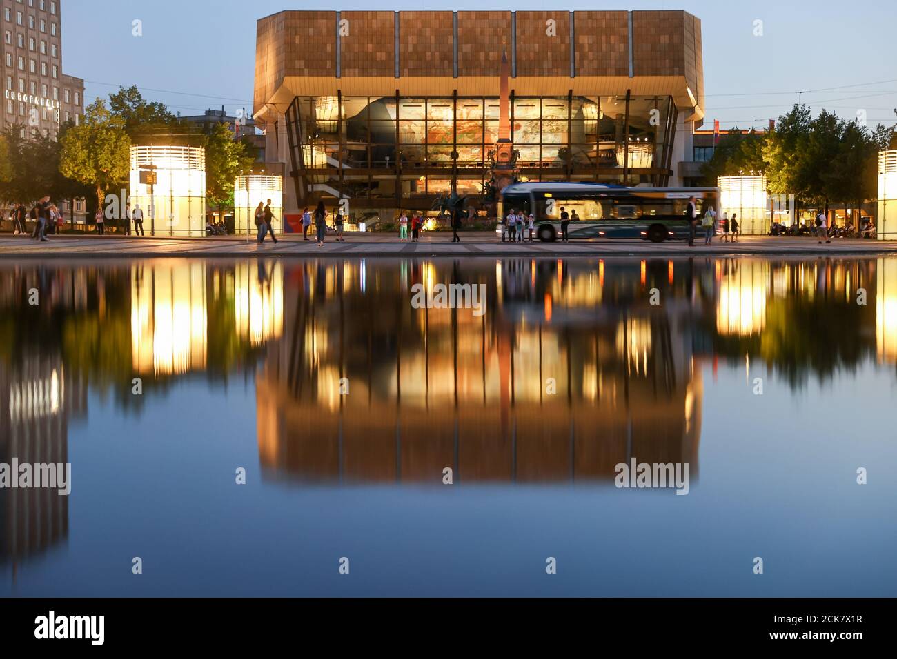 24 October 2021, Saxony, Leipzig: The Gaudium, the canteen of the  Gewandhaus. On Sunday, the concert hall welcomed guests to its open day and  allowed glimpses behind the scenes as well as