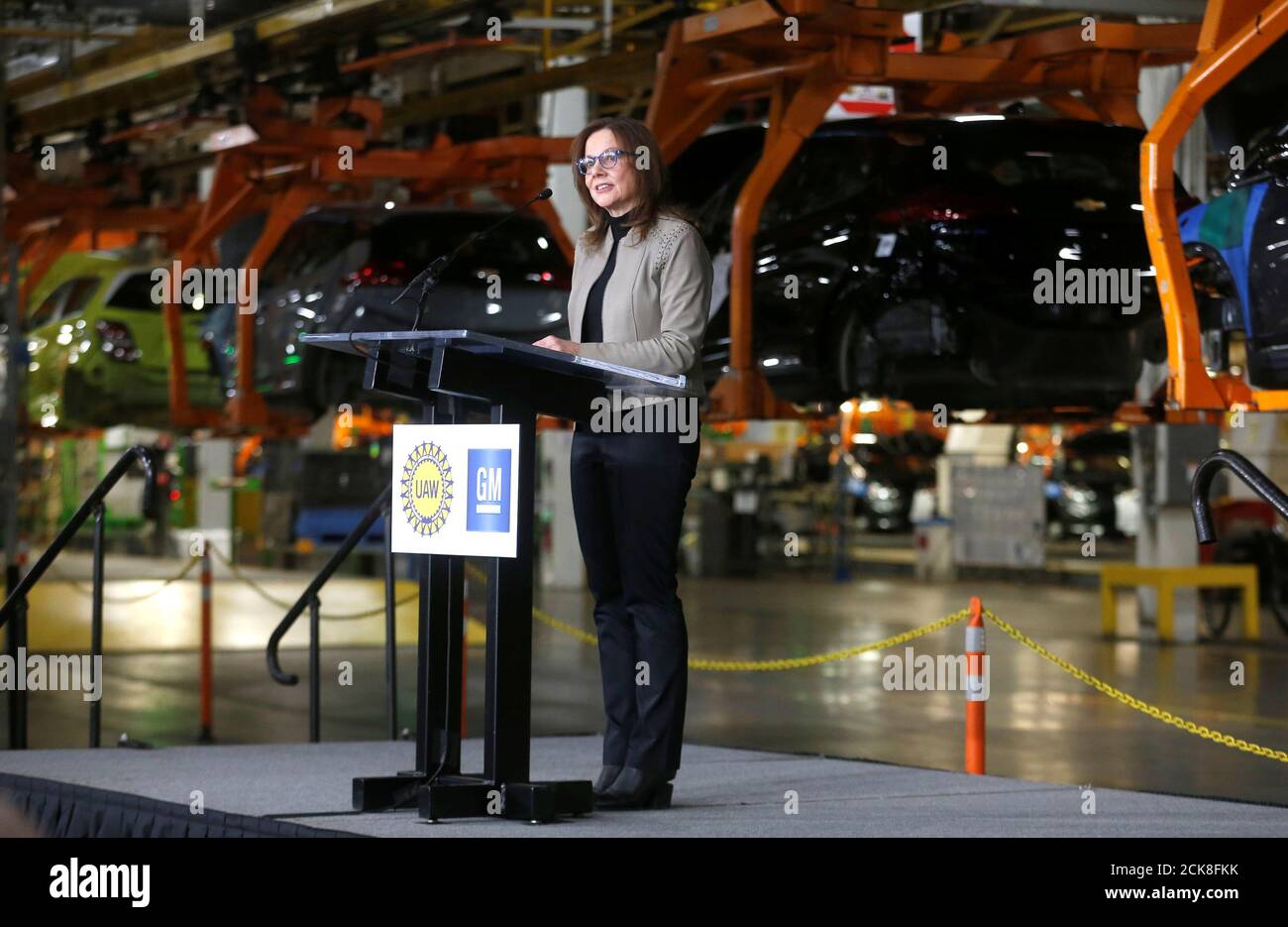 Gm lake orion assembly hires stock photography and images Alamy