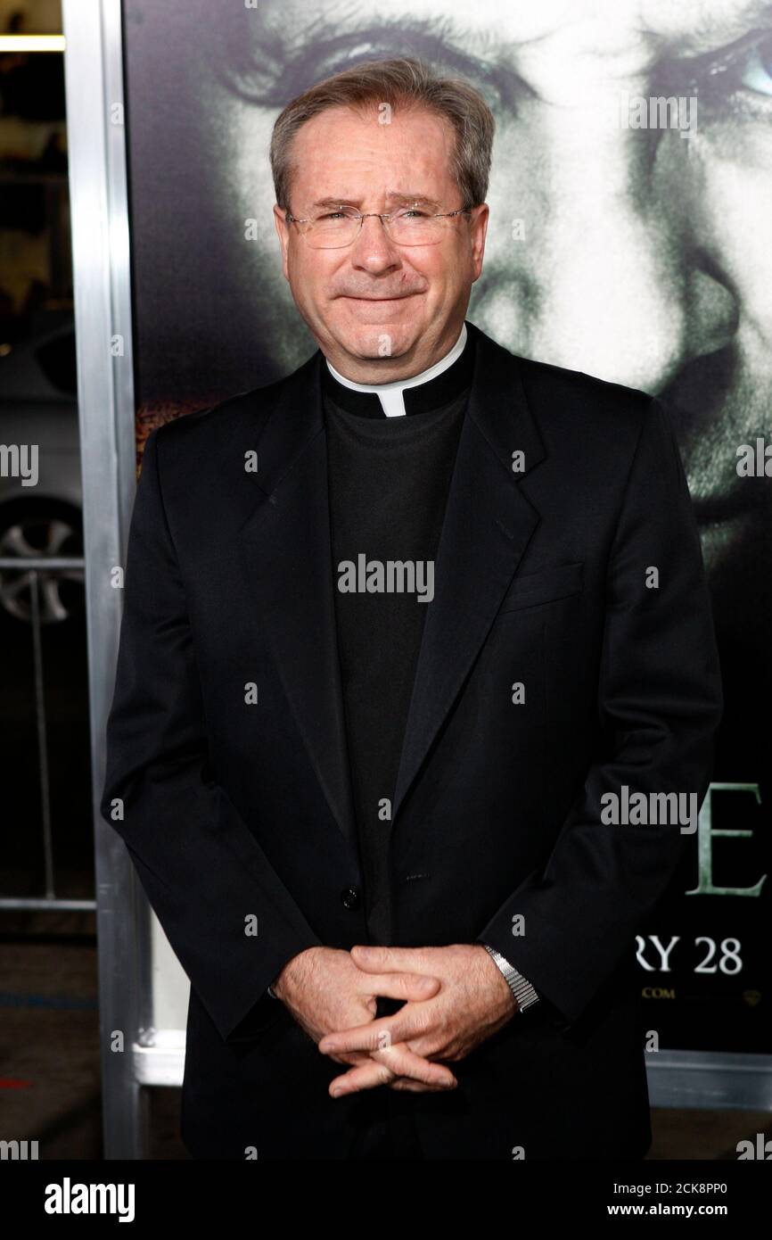 Father Gary Thomas of Sacred Heart Parish in Saratoga, California, a  Vatican-trained exorcist and advisor on the film 