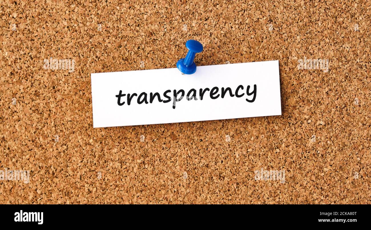 Transparency Word Written On A Piece Of Paper Or Note Cork Board Background Stock Photo Alamy Transparency Word Written On A Piece Of Paper Or Note Cork Board Background Stock Photo Alamy