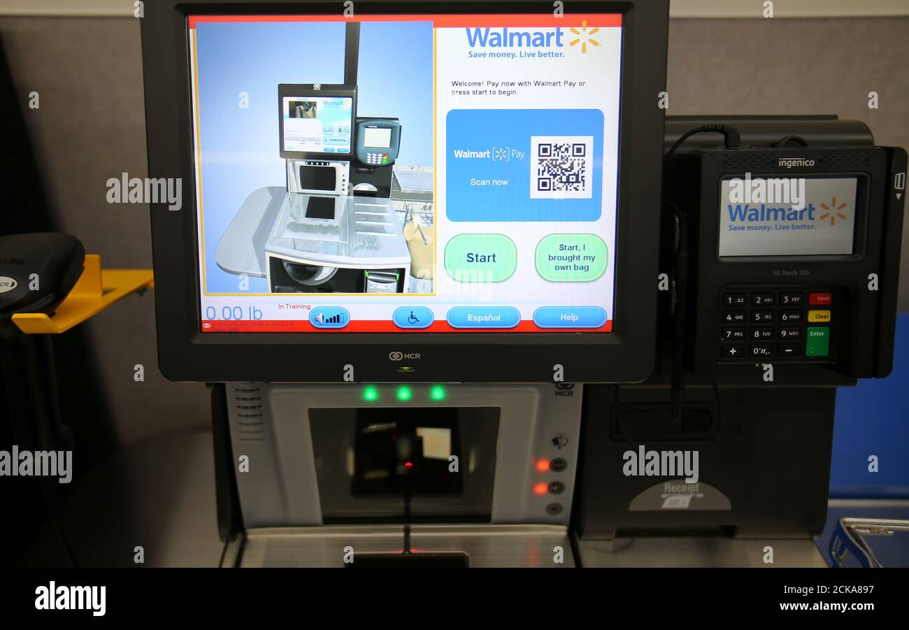 Walmart checkout hires stock photography and images Alamy