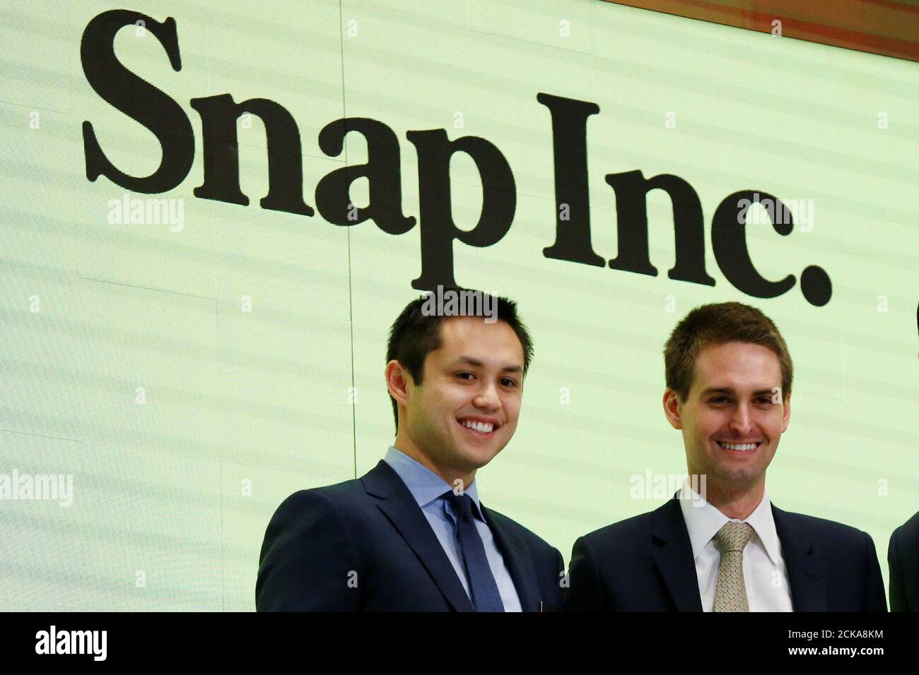 Evan Spiegel Bobby Murphy High Resolution Stock Photography And Images Alamy
