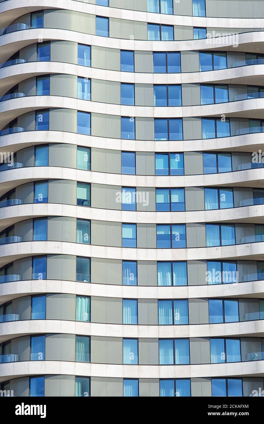 Luxury apartments, Vauxhall, London Stock Photo Alamy