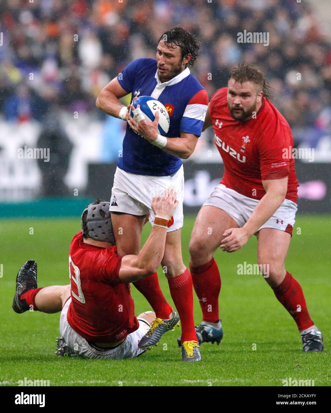 Rugby Union Six Nations Championship France V Wales Stade De France Saint Denis France February 1 2019 France S Maxime Medard In Action During The Match Reuters Philippe Wojazer Stock Photo Alamy
