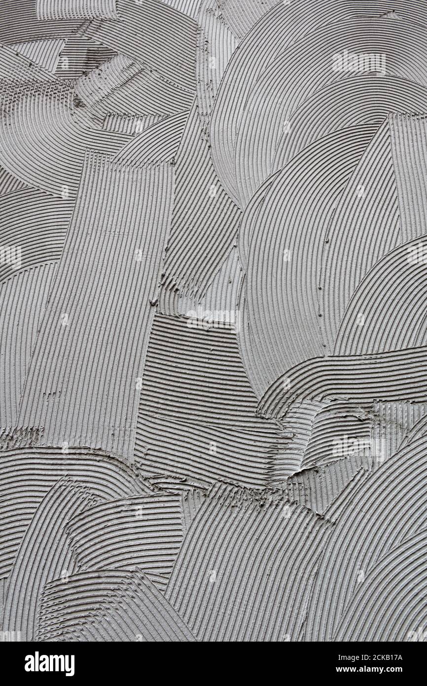 Float traces on the wall Stock Photo