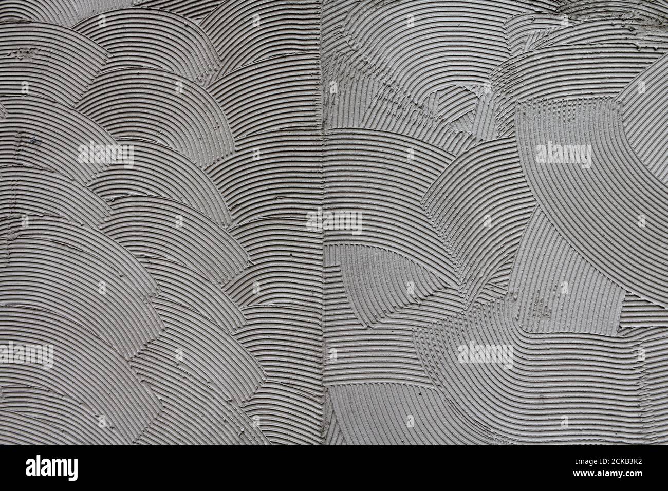 Float traces on the wall Stock Photo