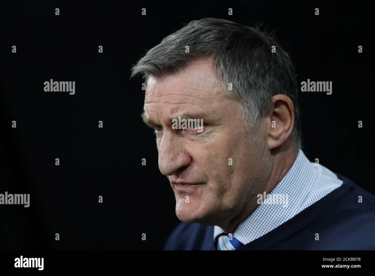 Soccer Football - FA Cup Third Round - Newcastle United v Blackburn Rovers - St James' Park, Newcastle, Britain - January 5, 2019  Blackburn Rovers manager Tony Mowbray before the match   REUTERS/Scott Heppell Stock Photo