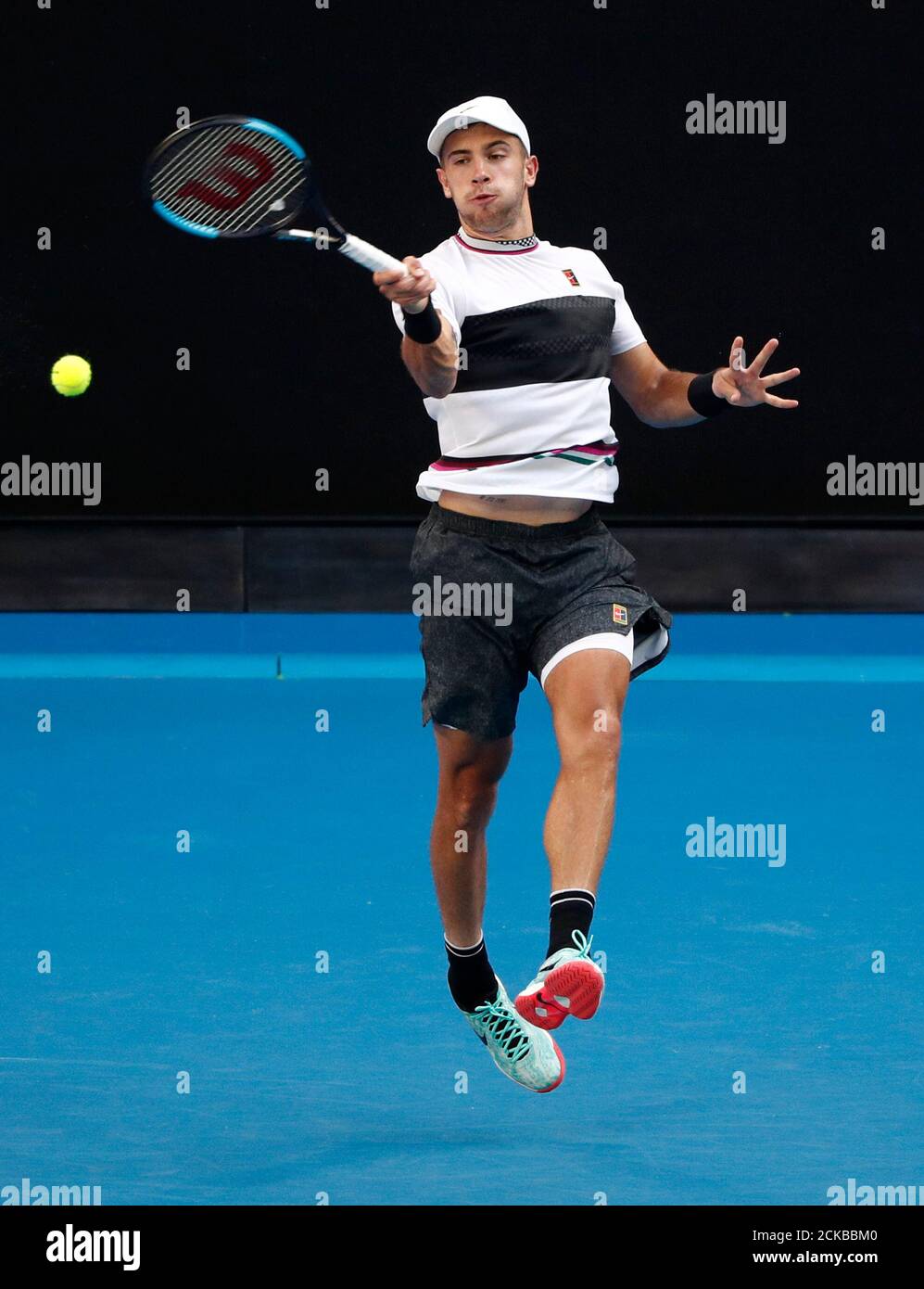 Borna coric in action hi-res stock photography and images - Alamy