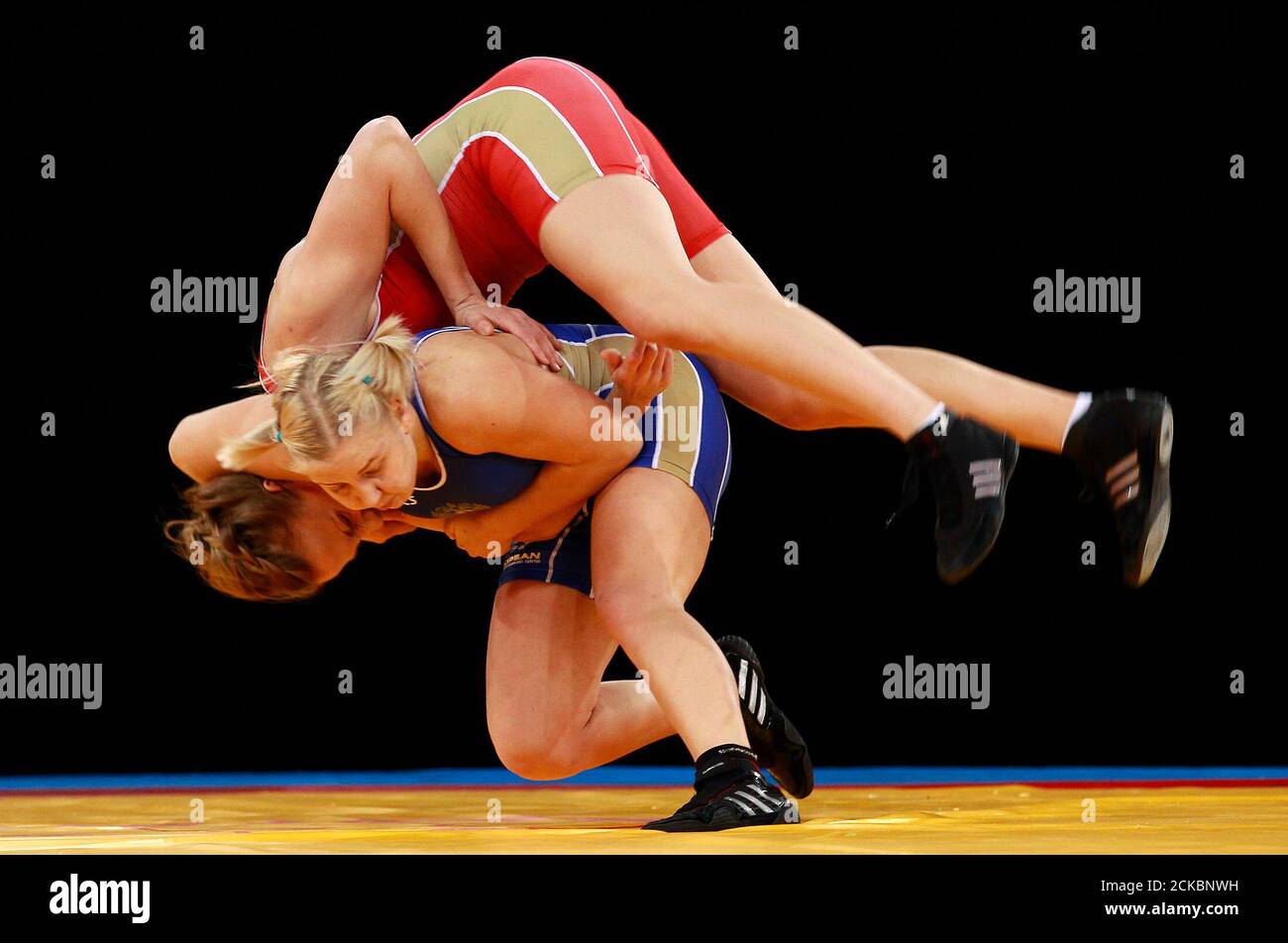 Olympic Wrestling High Resolution Stock Photography And Images Alamy