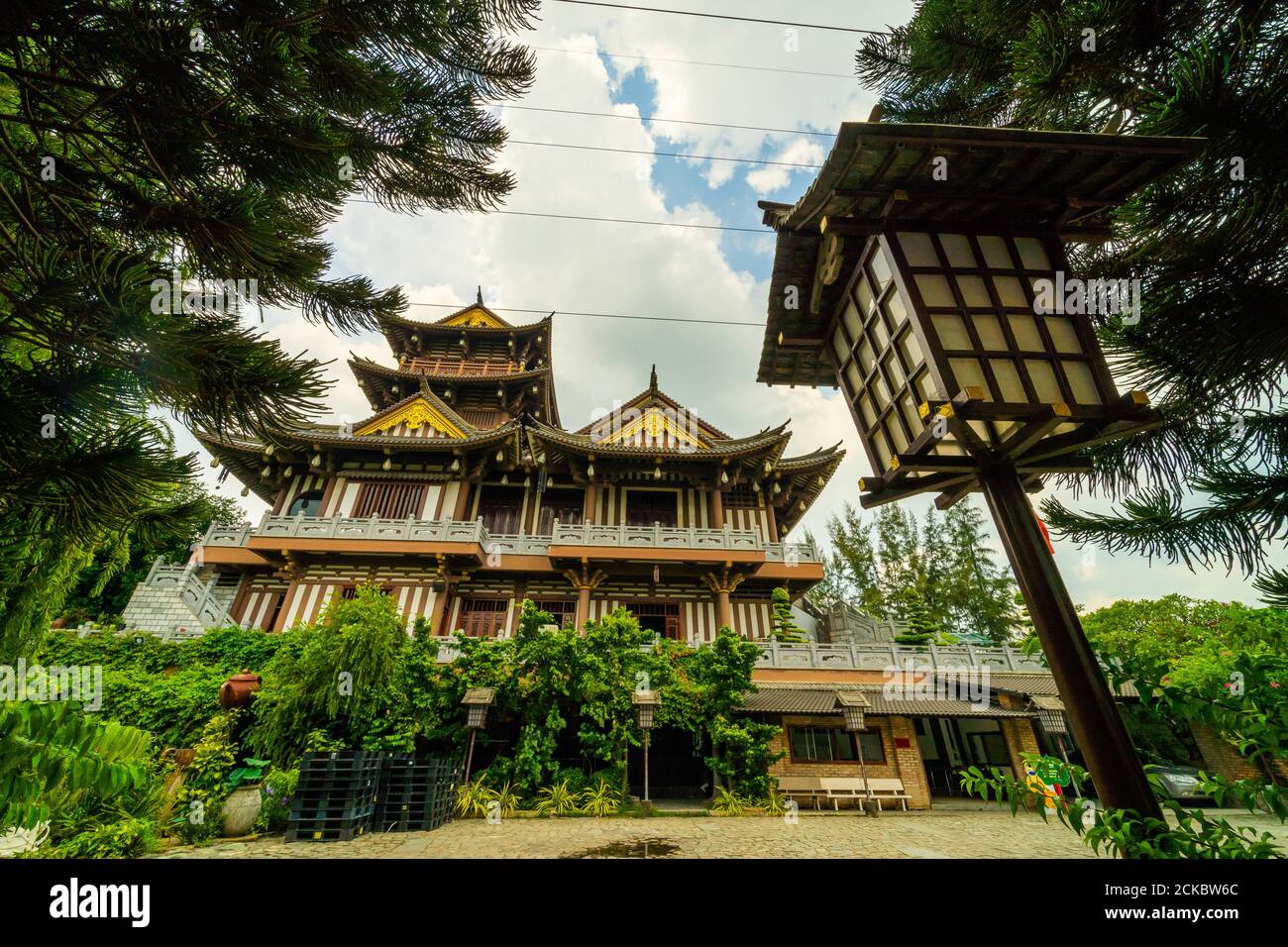 Beautiful Scenery In The Early Sun Of Khanh An Pagoda Ho Chi Minh City Vietnam Little Japan In Saigon Travel And Landscape Concept Stock Photo Alamy Beautiful Scenery In The Early Sun Of Khanh An Pagoda Ho Chi Minh City Vietnam Little Japan In Saigon Travel And Landscape Concept Stock Photo Alamy
