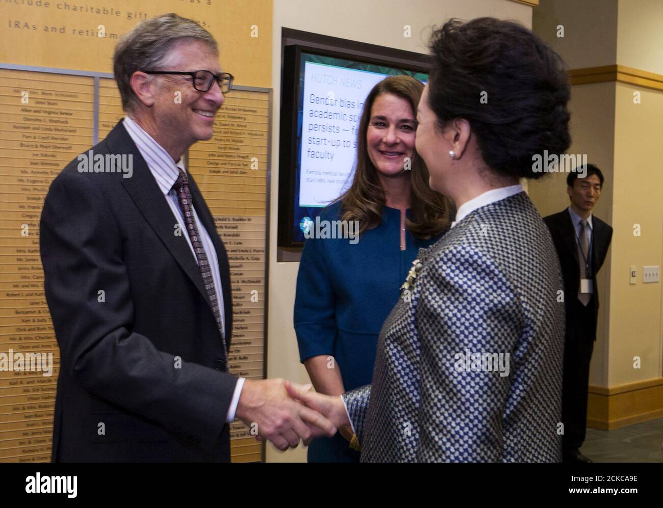 Melinda Gates Wife Bill Gates High Resolution Stock Photography And Images Alamy