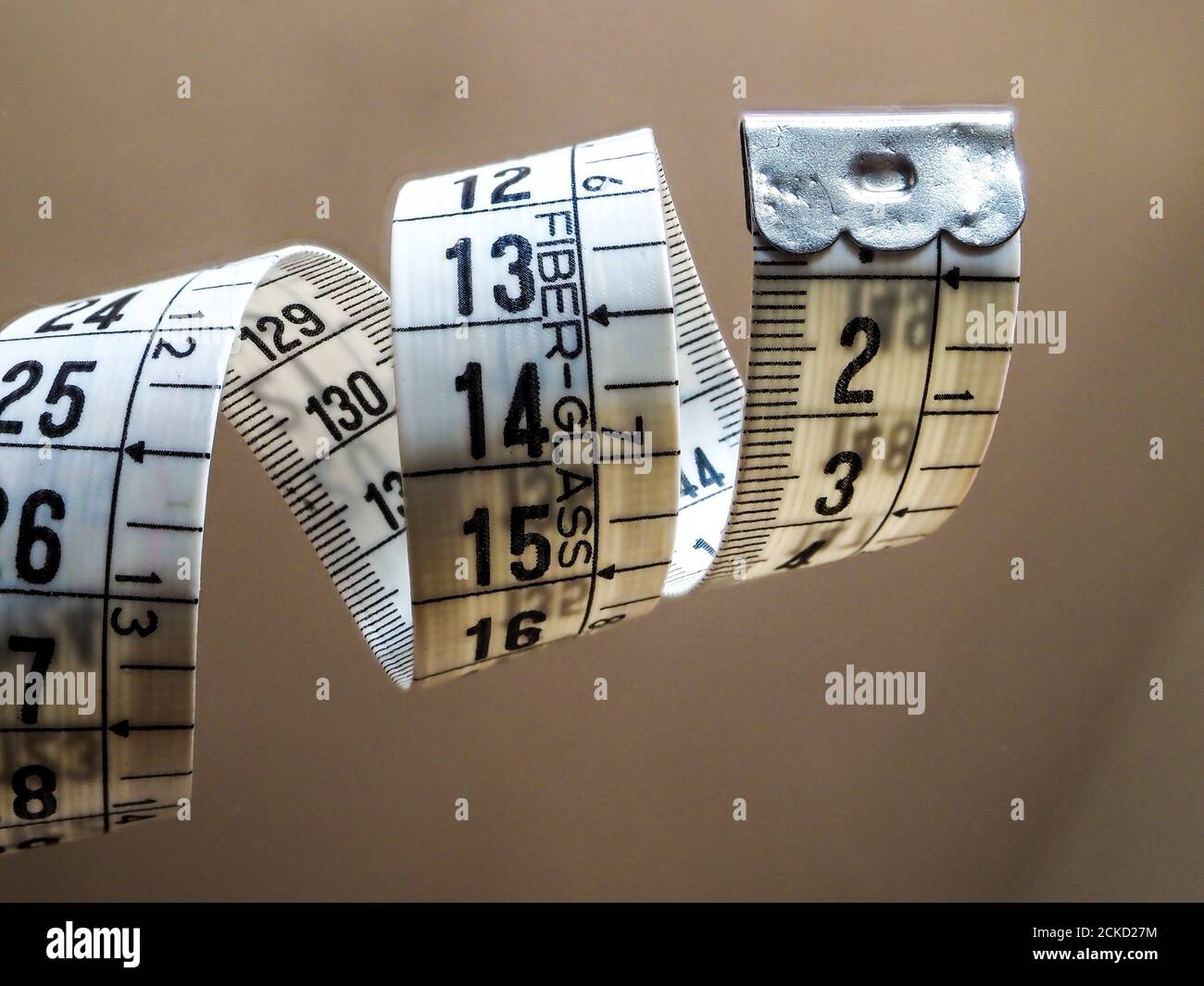 Tape Measure Used by Dressmakers and Tailors Stock Image - Image