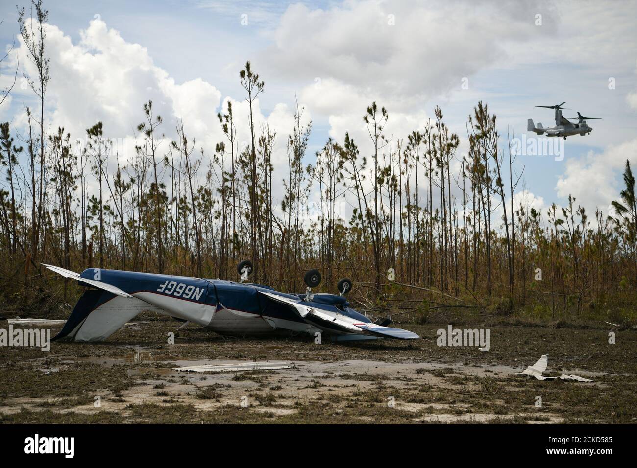 Marsh Harbour Airport Dorian High Resolution Stock Photography and