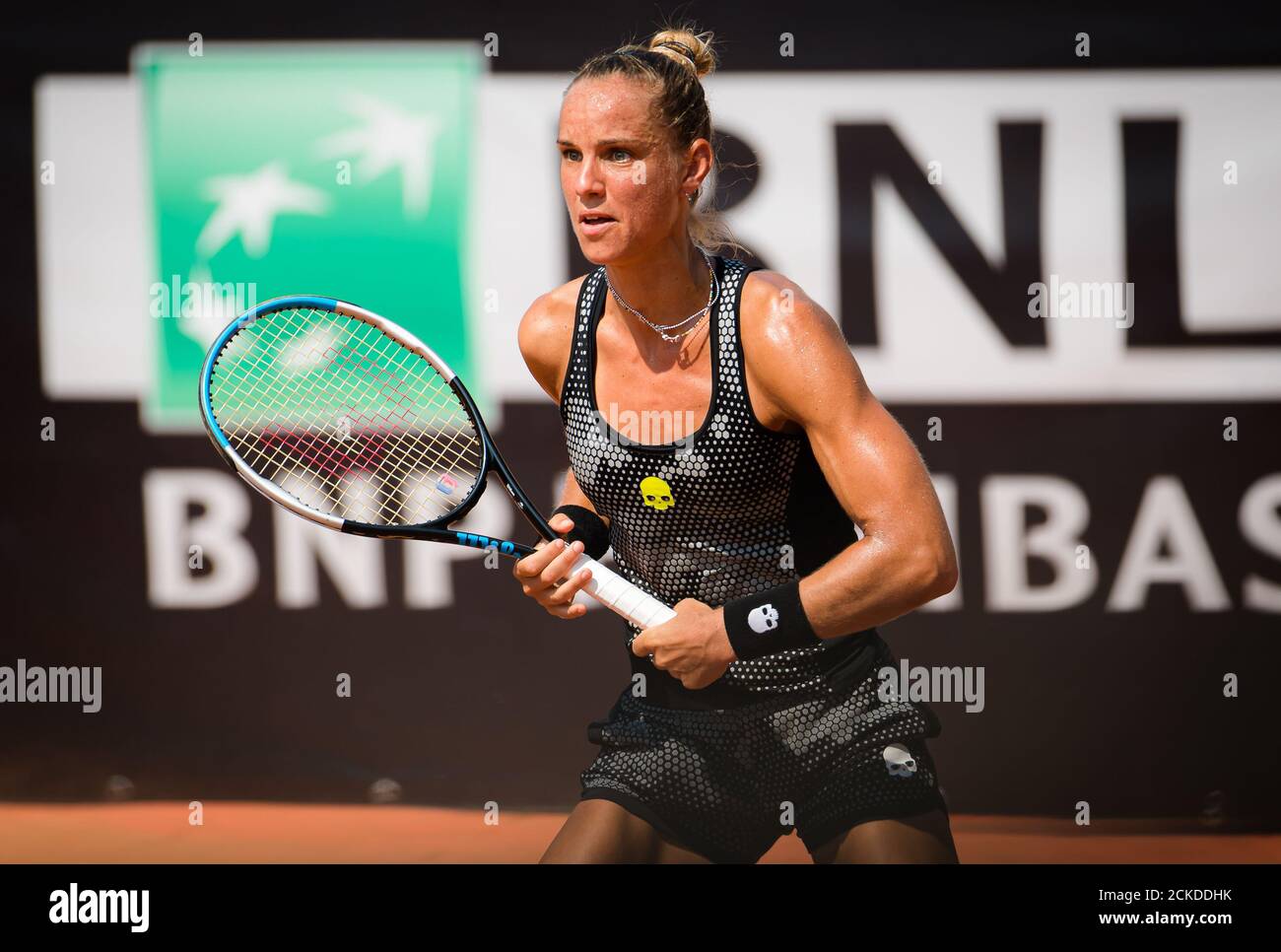 Arantxa Rus of the in action during the first round of the 2020 Internazionali BNL d'Italia Premier 5 tournament on September 1 Stock Photo - Alamy