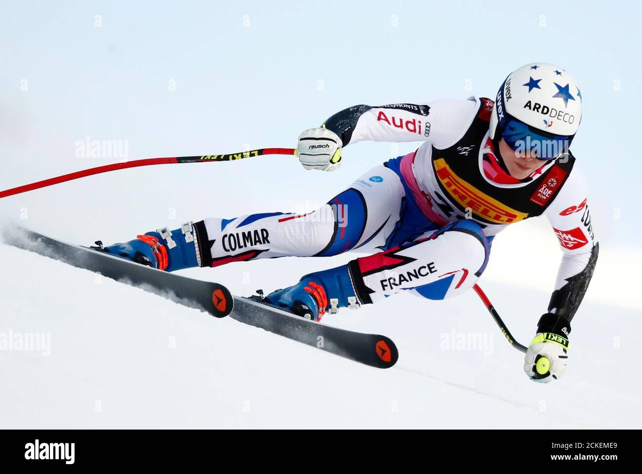 Alpine Skiing - FIS Alpine World Ski Championships - Women's Super G - Are,  Sweden - February 5, 2019 - France's Romane Miradoli in action.  REUTERS/Christian Hartmann Stock Photo - Alamy