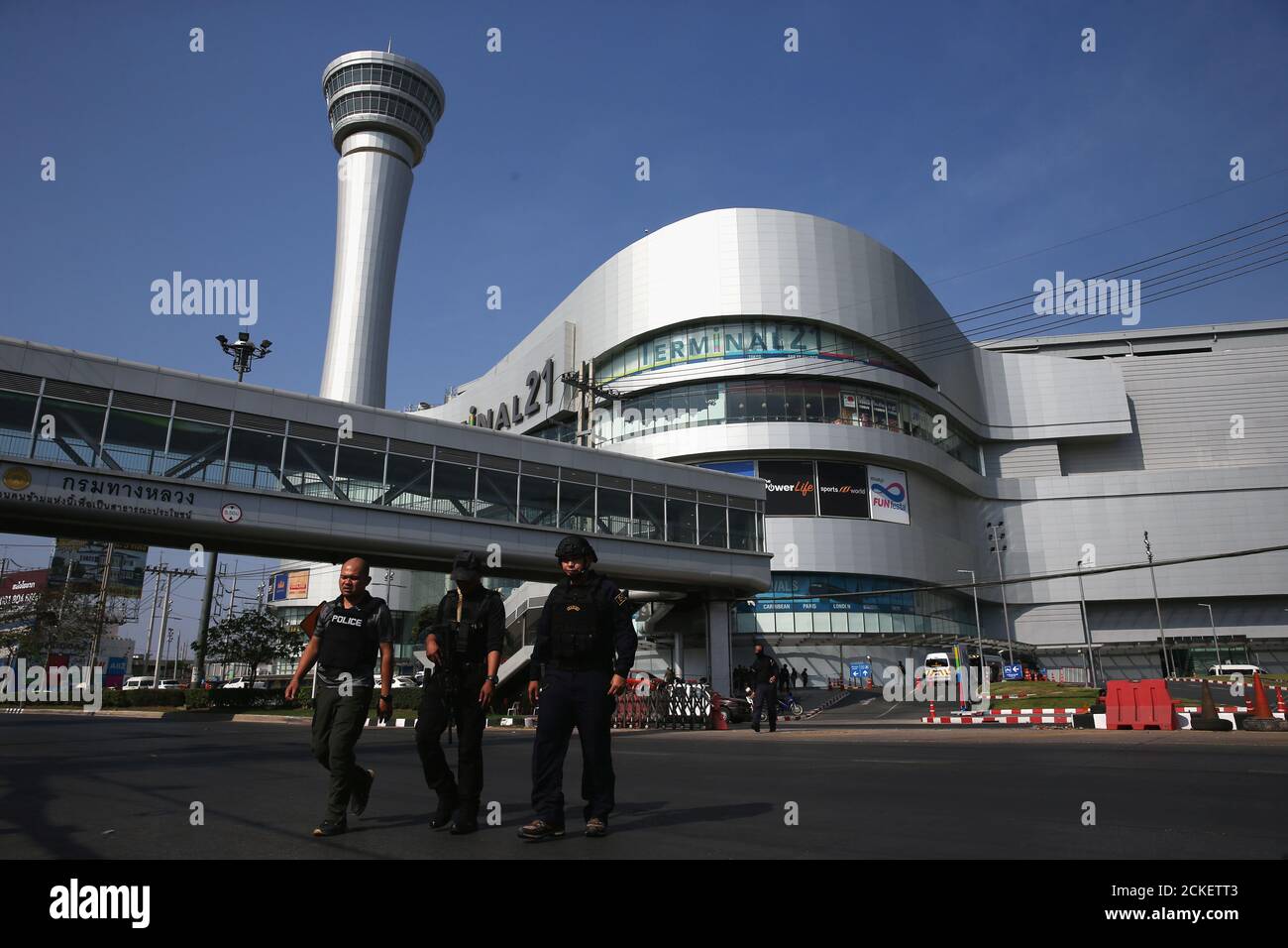 Thai Security Forces Leave The Terminal 21 Mall After Completing Their Mission To Stop A Soldier