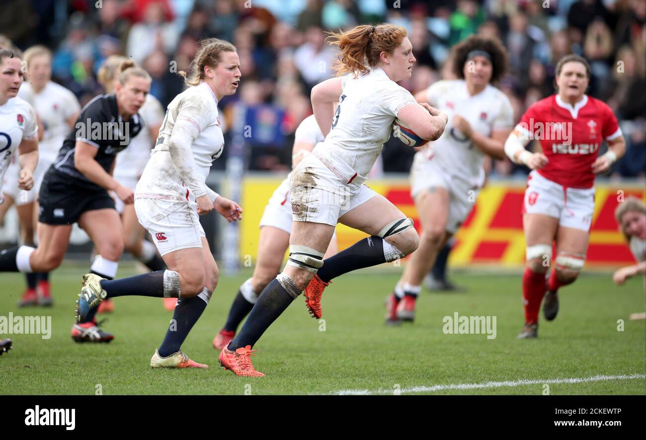 Rugby Union Women S Six Nations England V Wales Twickenham Stoop London Britain March 7 2020 England S