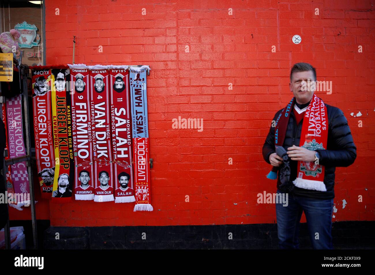 Liverpool Scarf Unofficial Vs West Ham Liverpool Scarf Unofficial Vs West Ham