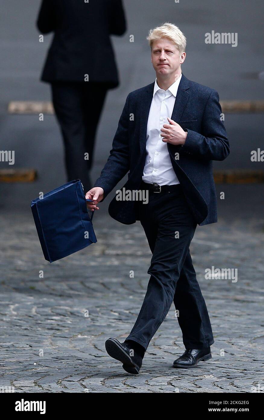 Jo Johnson, the brother of Boris Johnson, walks through Westminster in London, Britain June 30, 2016.  REUTERS/Peter Nicholls Stock Photo