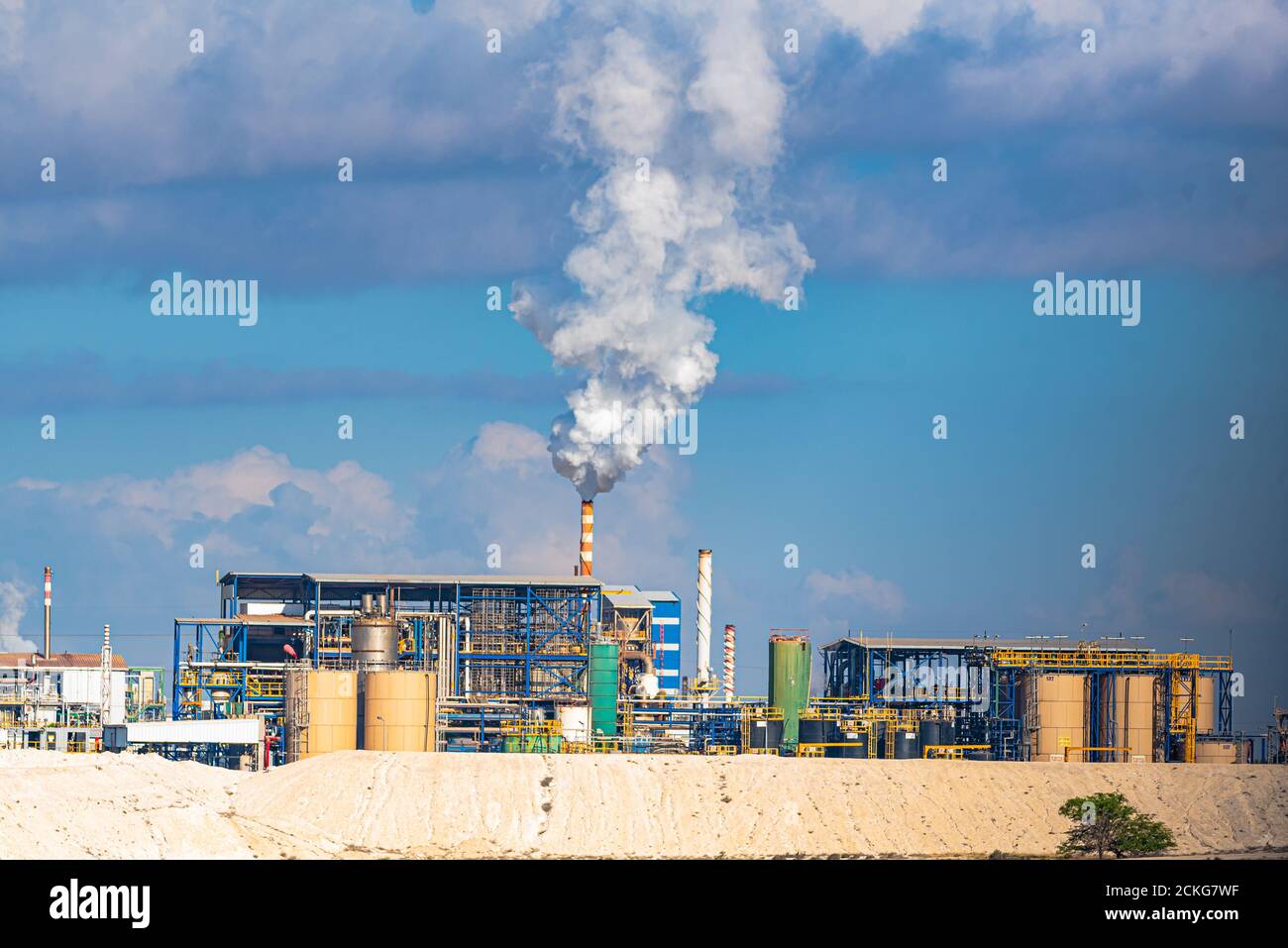 A bunch of polymer film. Waste in production. Chemical industry Stock Photo  - Alamy