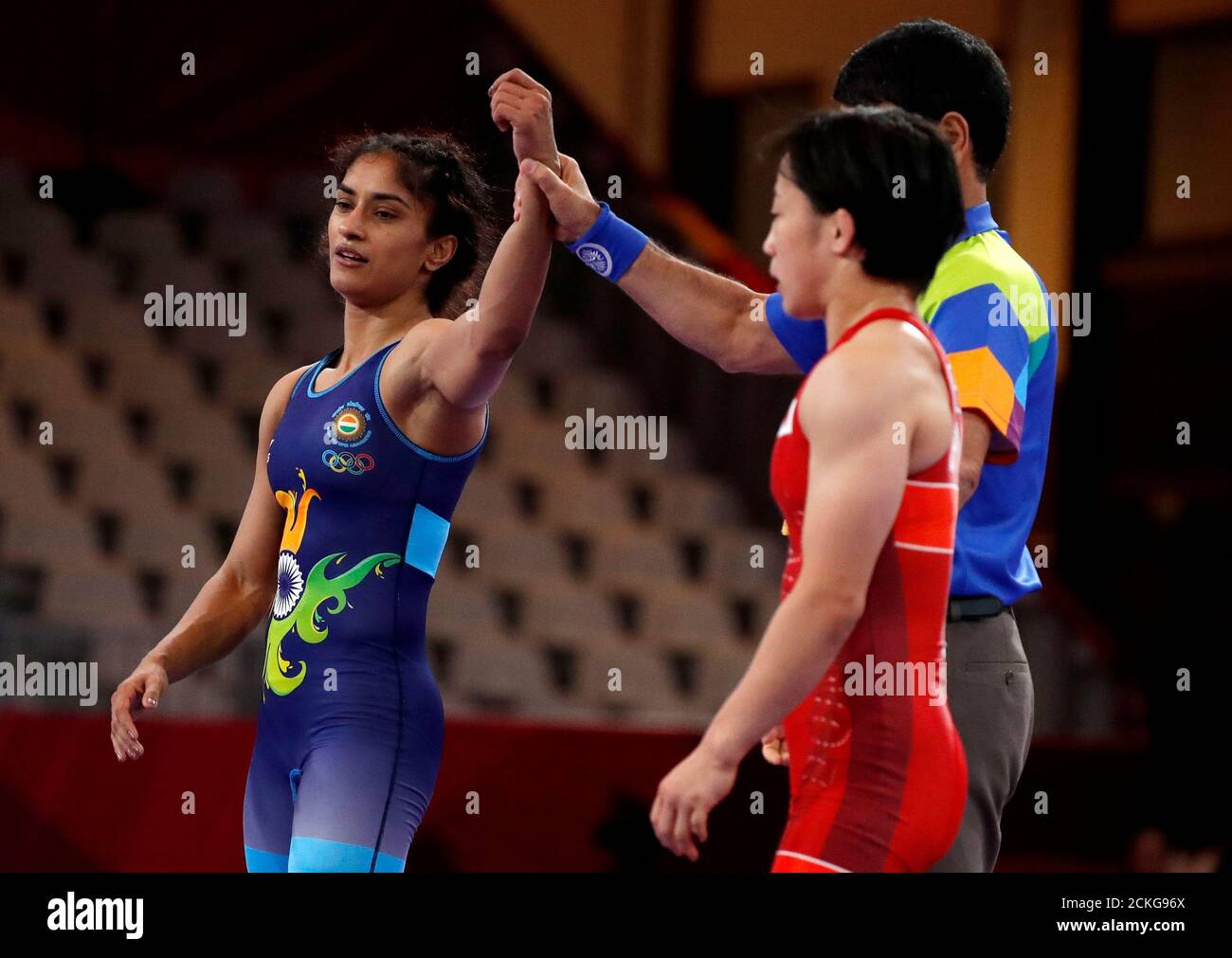 Asian Girls Wrestle
