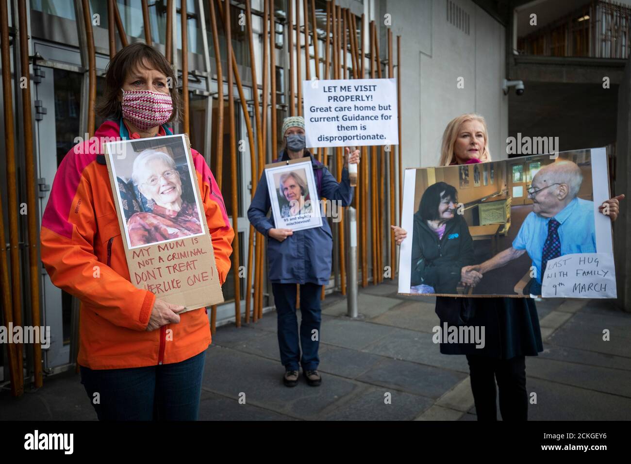 Concerns Surrounding Care Home Visiting Rules High Resolution Stock