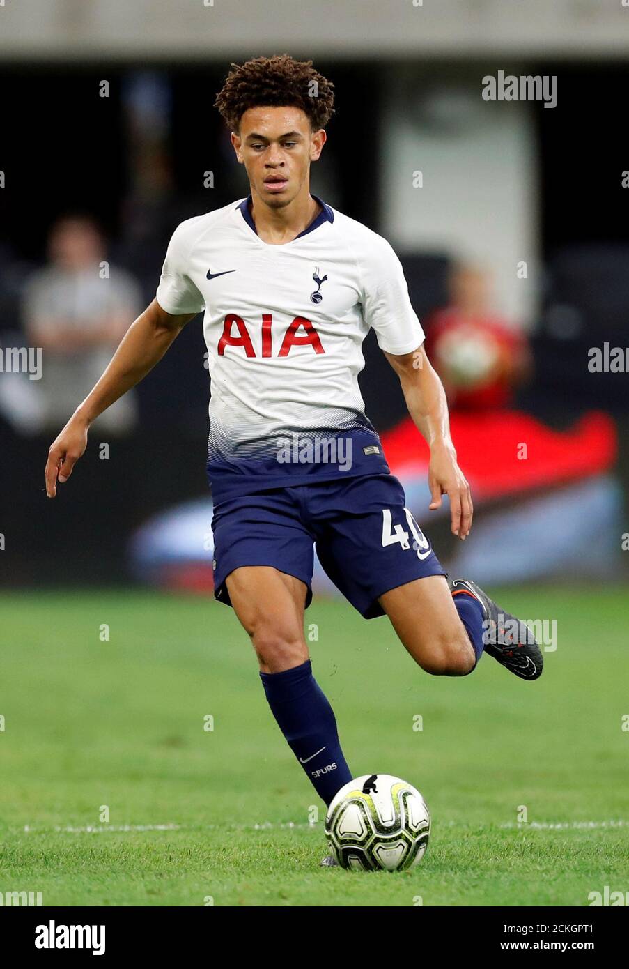 Soccer Football International Champions Cup Tottenham Hotspur V Ac Milan U S Bank Stadium Minneapolis Usa July 31 18 Tottenham Hotspur S Luke Amos Reuters Eric Miller Stock Photo Alamy