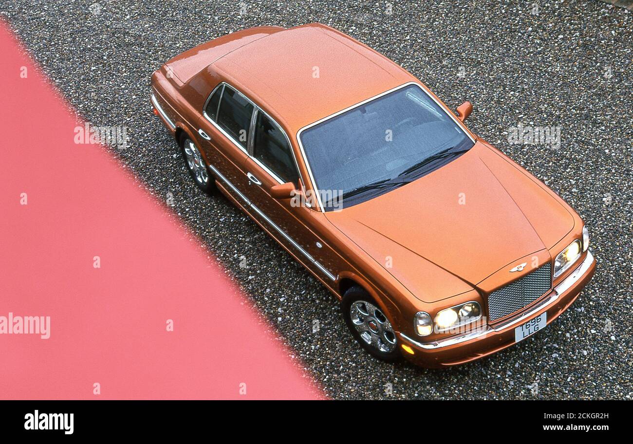 1999 Bentley Mulsanne Turbo Red label Stock Photo