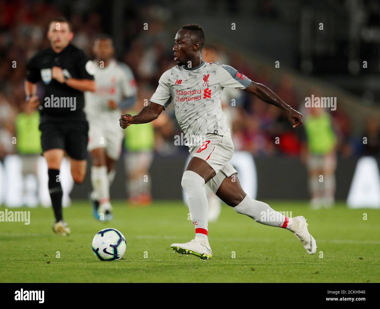 Soccer Football - Premier League - Crystal Palace v Liverpool - Selhurst Park, London, Britain - August 20, 2018 Liverpool's Naby Keita  Action Images via Reuters/John Sibley  EDITORIAL USE ONLY. No use with unauthorized audio, video, data, fixture lists, club/league logos or 'live' services. Online in-match use limited to 75 images, no video emulation. No use in betting, games or single club/league/player publications.  Please contact your account representative for further details. Stock Photo