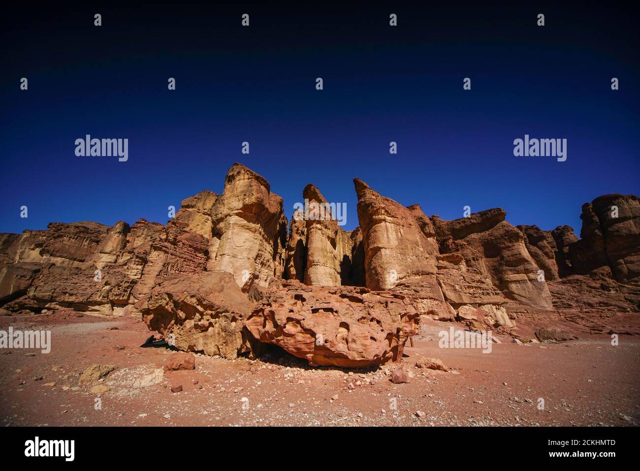Solomon's Pillars, Timna Valley, Arava, Israel. The Timna Natural and