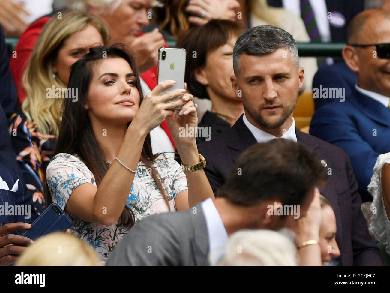 Carl froch wife hi-res stock photography and images - Alamy