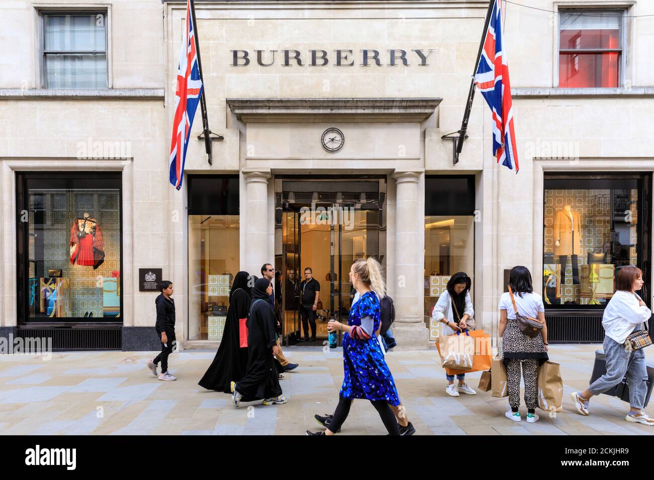 Burberry luxury brands sales