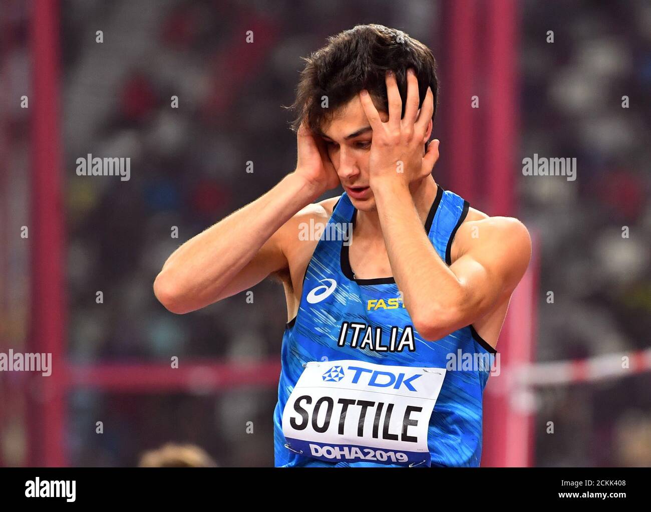 Stefano sottile athletics championships hires stock photography and
