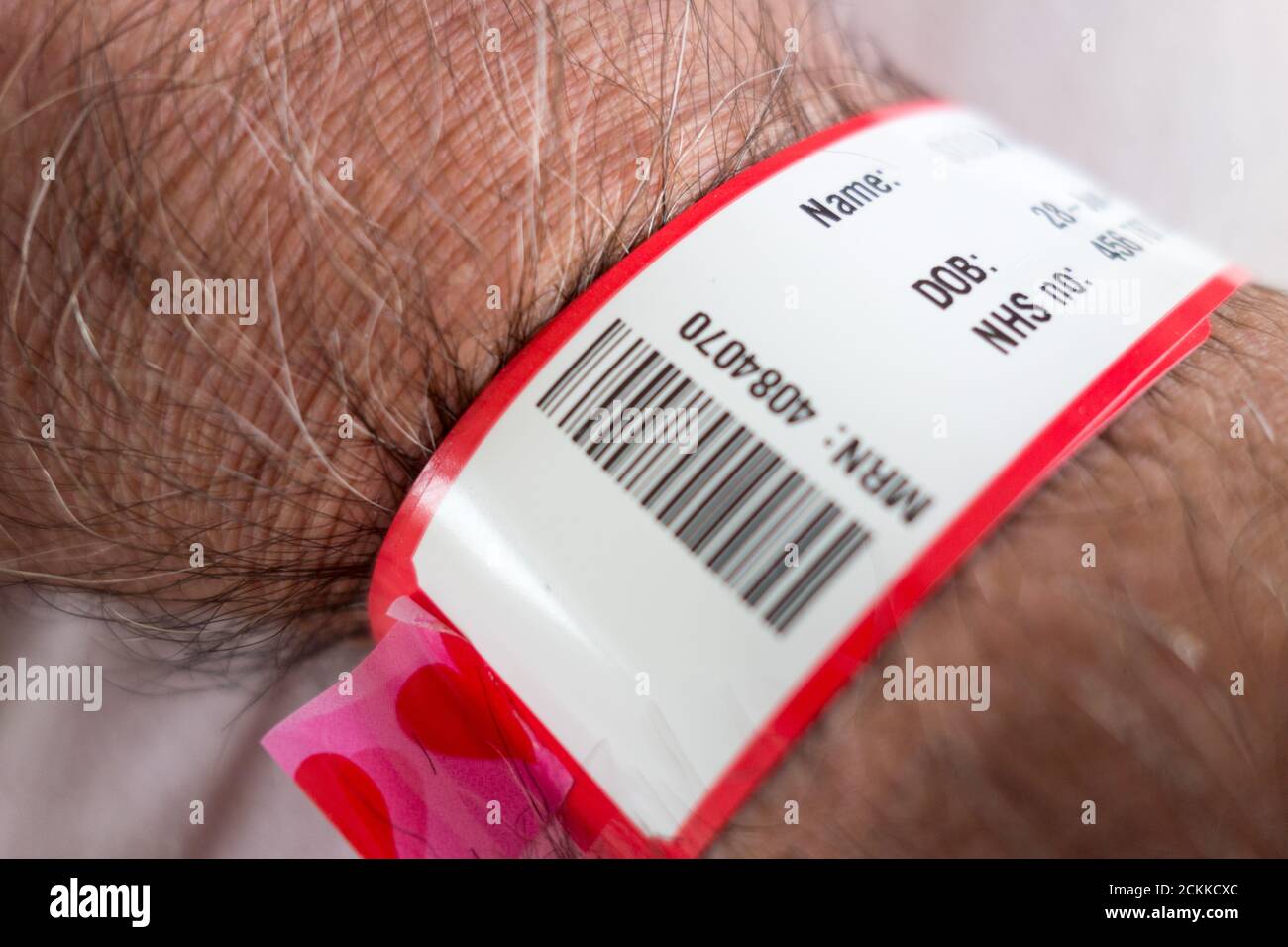Hospital Wrist Band High Resolution Stock Photography and Images Alamy