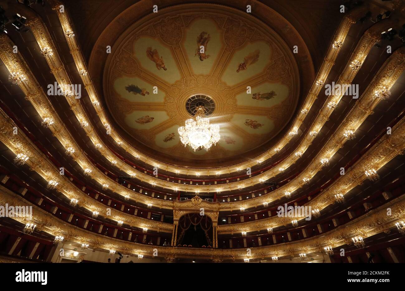 Bolshoi Theatre Interior High Resolution Stock Photography And Images Alamy