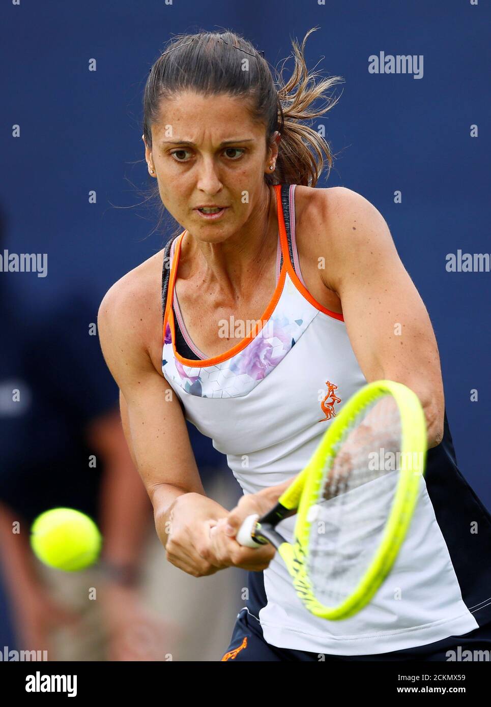 Tennis - WTA International - Nature Valley Open - Nottingham Tennis Centre,  Nottingham - June 9, 2019 Italy's Giulia Gatto-Monticone in action against  China's Shilin Xu Action Images via Reuters/Jason Cairnduff Stock Photo -  Alamy
