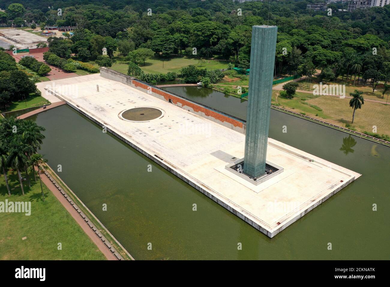 Dhaka, Bangladesh September 09, 2020 A view of the Independence
