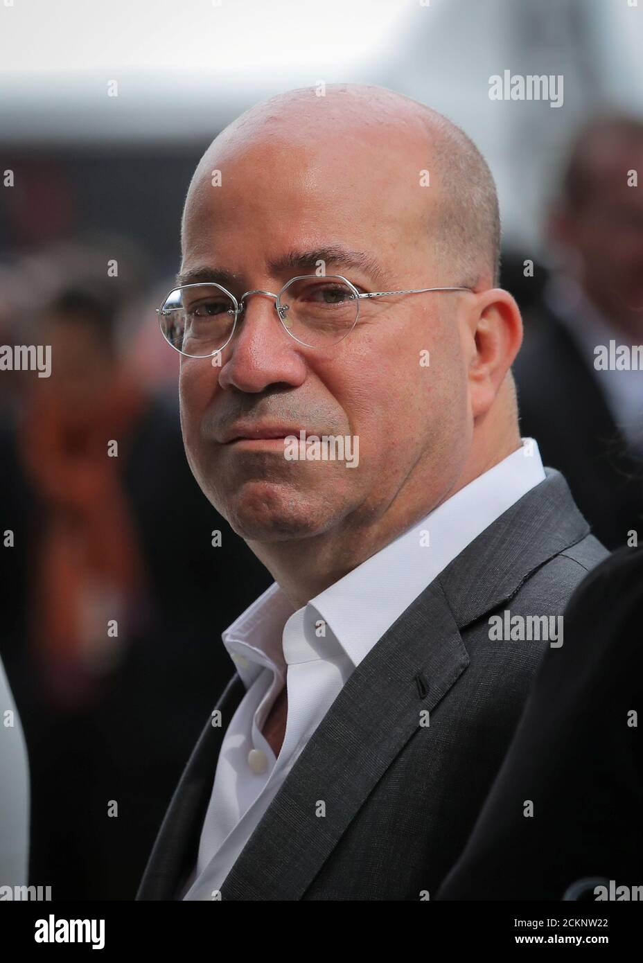 Jeff Zucker, president of CNN attends the grand opening of The Hudson Yards development, a residential, commercial, and retail space on Manhattan's West Side in New York City, New York, U.S., March 15, 2019. REUTERS/Brendan McDermid Stock Photo