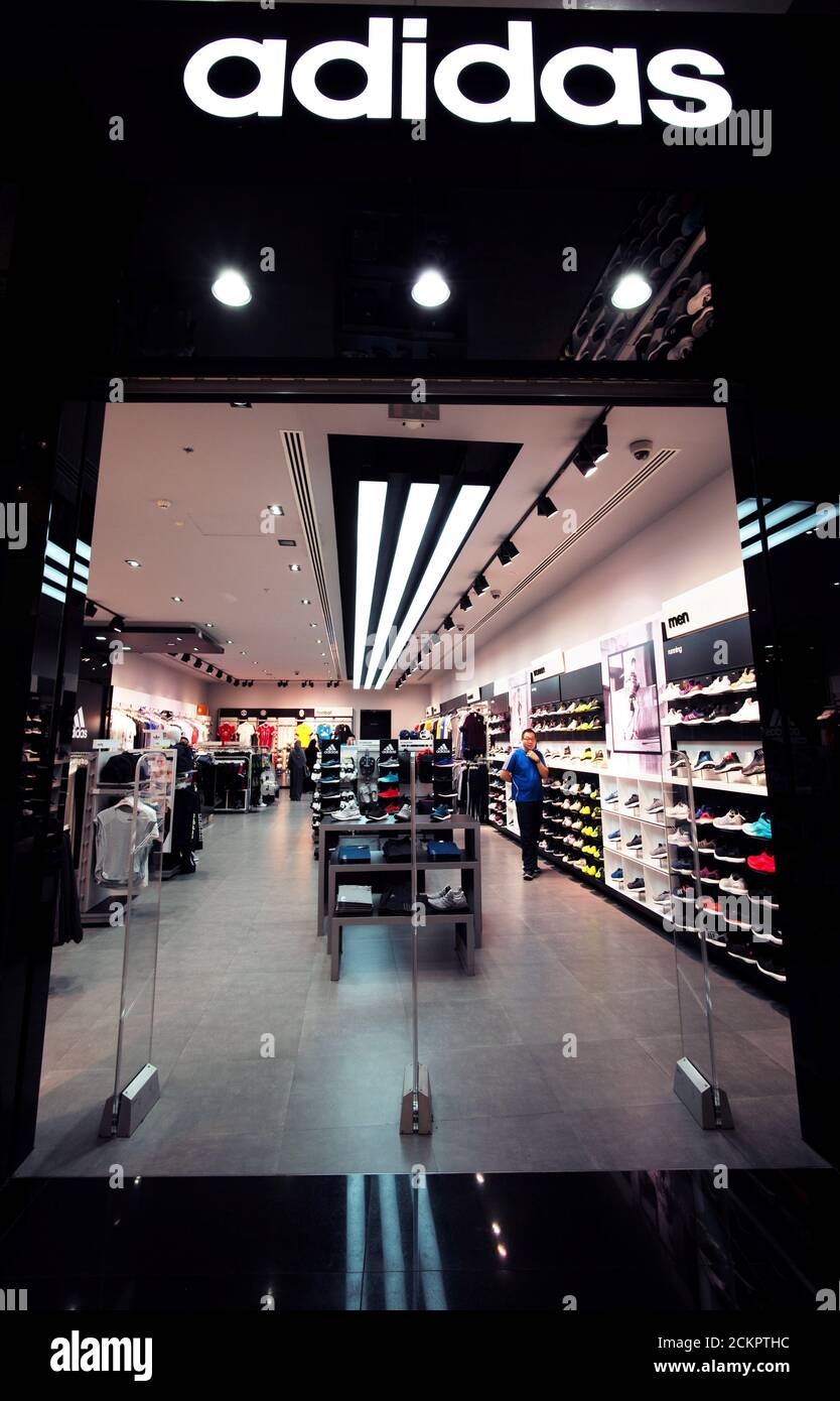 Adidas store is seen at Bahrain City Center in Manama, Bahrain September  17, 2017. REUTERS/Hamad I Mohammed Stock Photo - Alamy