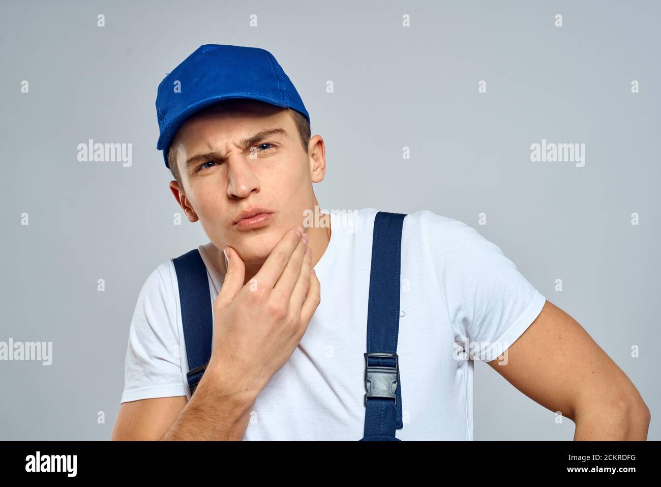 Service Man Images working man in uniform service lifestyle delivery service light ...