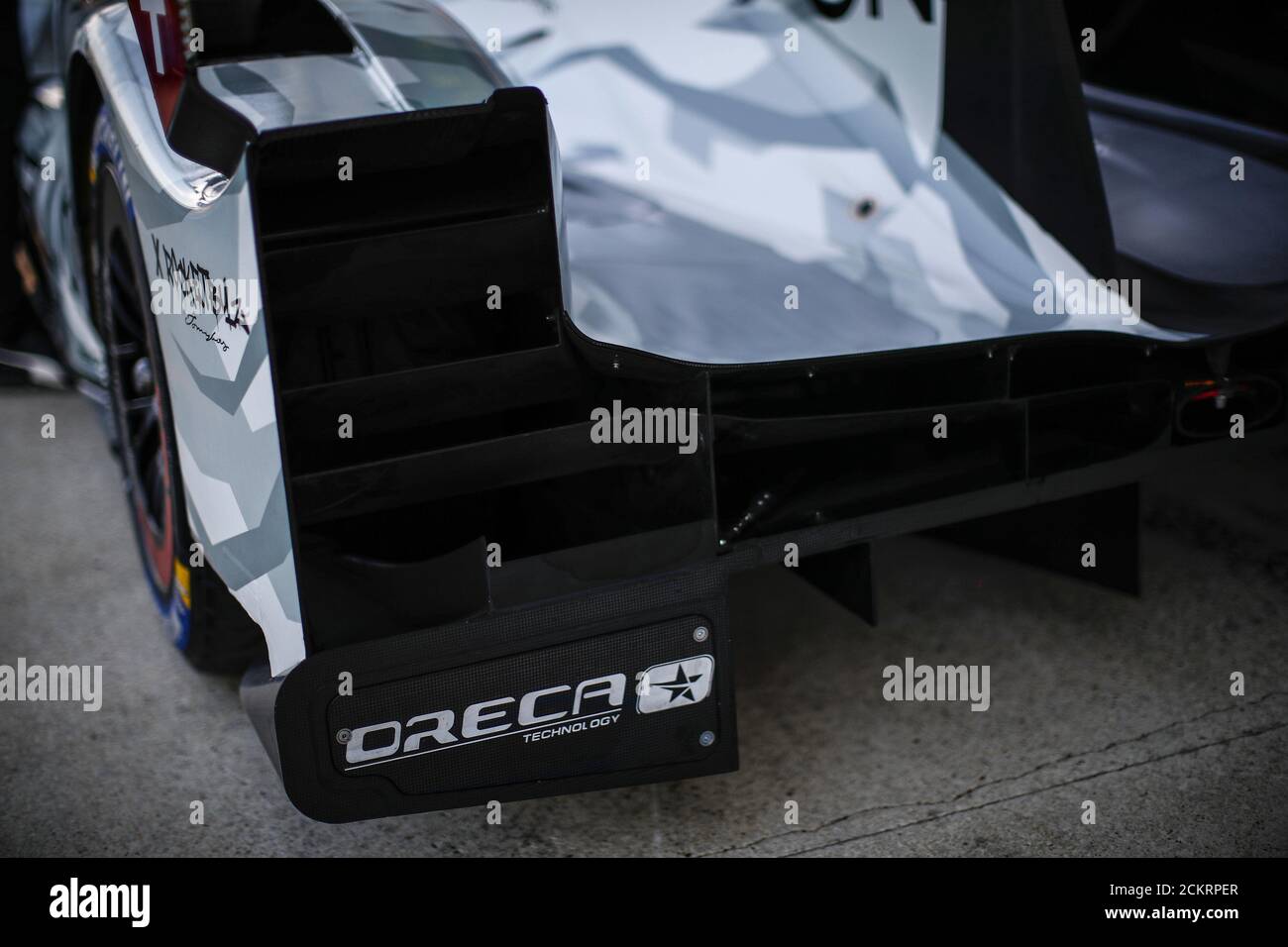 Le Mans, France. 16th Sep 2020. Rebellion Racing, Rebellion R13-Gibson, body, carrosserie, during the scrutineering of the 2020 24 Hours of Le Mans, 7th round of the 2019... Credit: Gruppo Editoriale LiveMedia/Alamy Live News Stock Photo