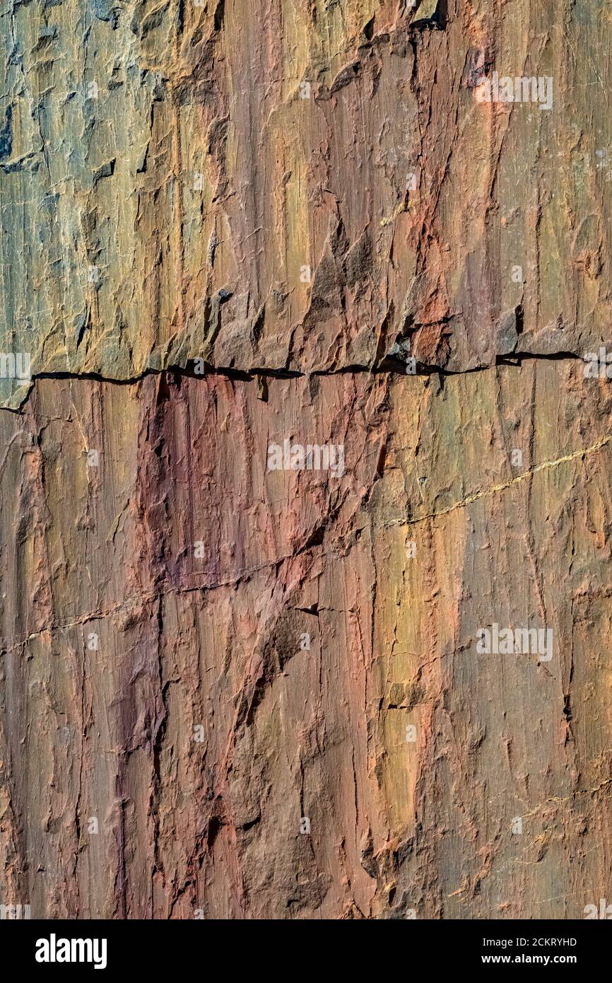 Glacier scratches on rock hires stock photography and images Alamy