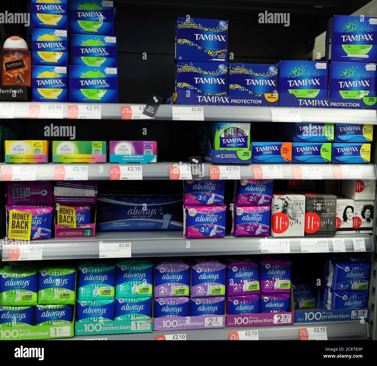 Feminine Hygiene Products High Resolution Stock Photography and Images